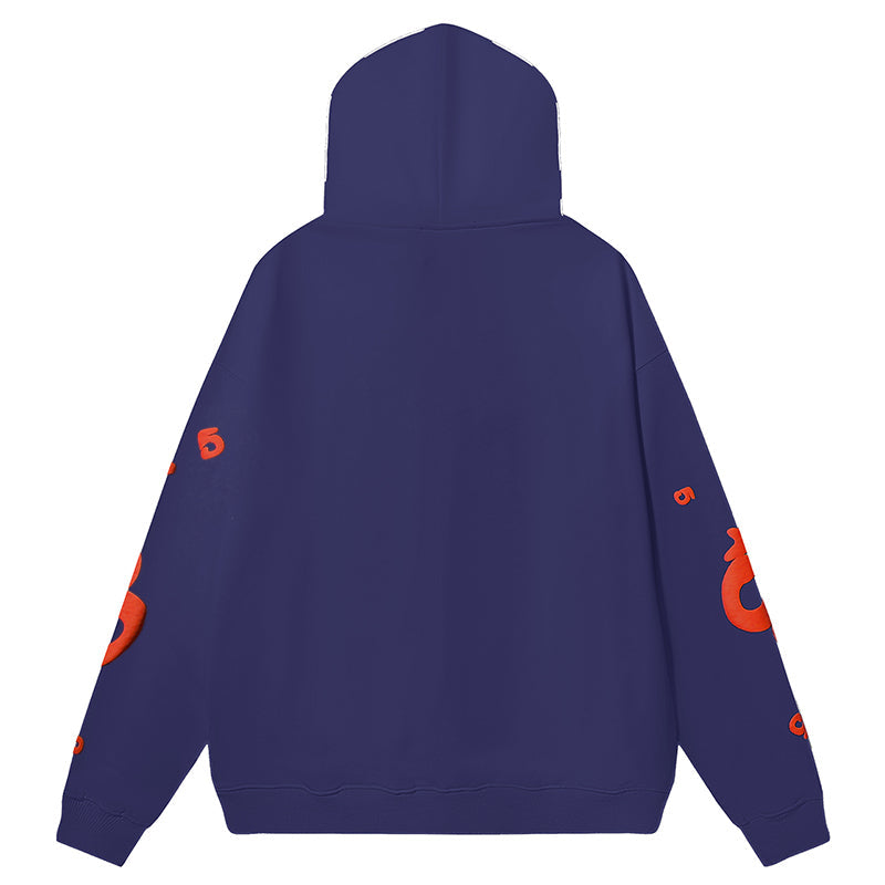 Sp5der Beluga Logo Printed Hoodie