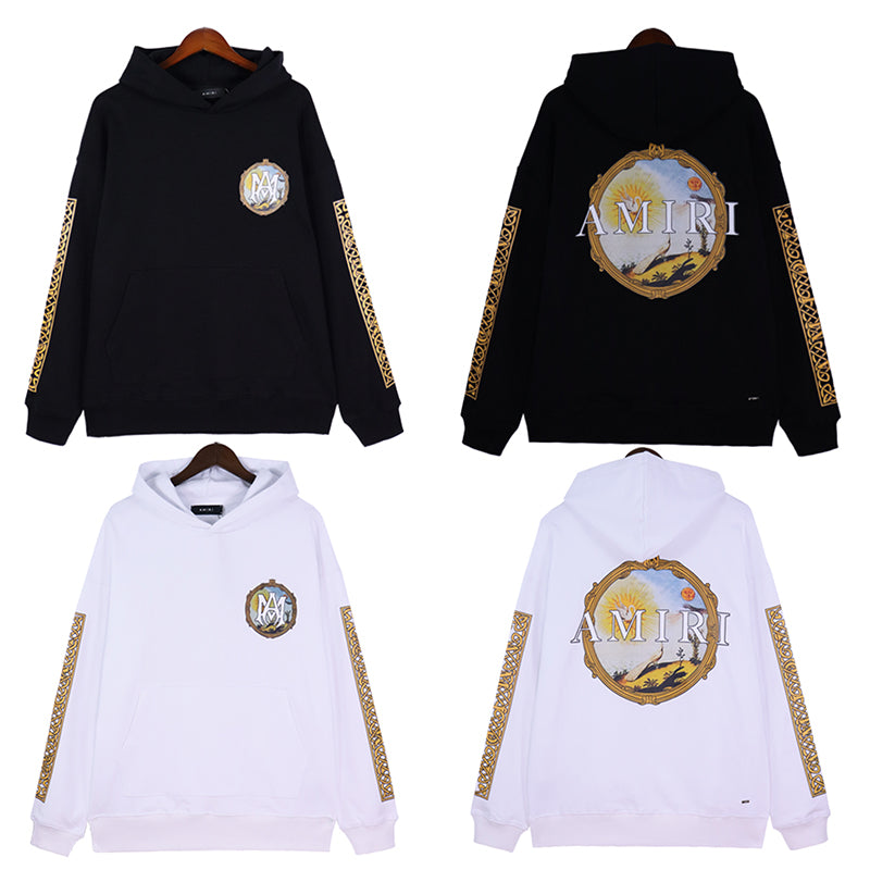 AMIRI Logo-Print Cotton-Jersey Hoodies