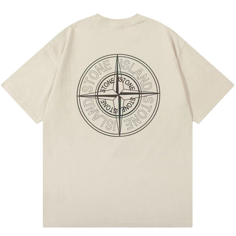 STONE ISLAND Logo Print T-Shirt