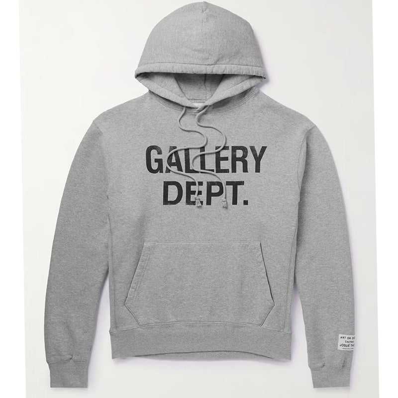 Gallery Dept. Logo-Print Cotton-Jersey Hoodie