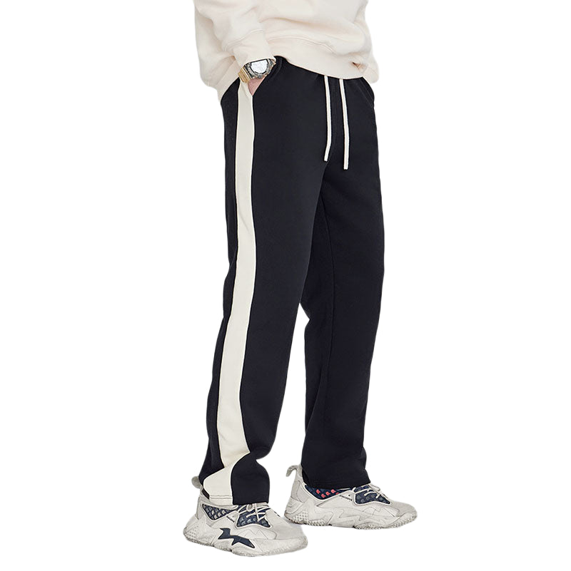 RS Contrasting color European and American street sweatpants