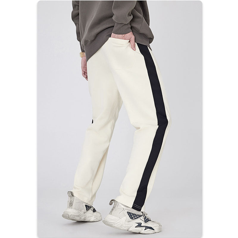 RS Contrasting color European and American street sweatpants