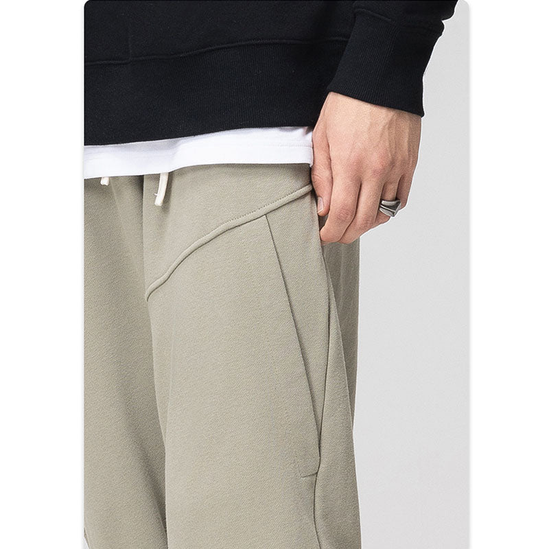 RS paneled cropped track pants